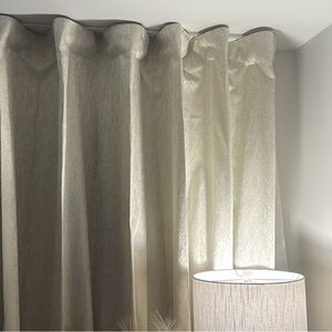 Tahari Luxurious Cream Drapes